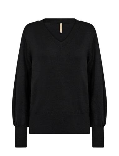 Sc-Dollie Tops Knitwear Jumpers Black Soyaconcept