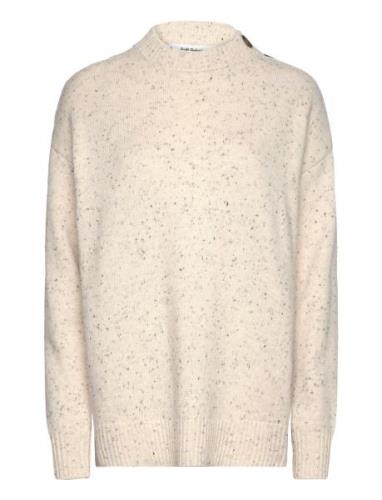 Sremerald Knit Tops Knitwear Jumpers Cream Soft Rebels