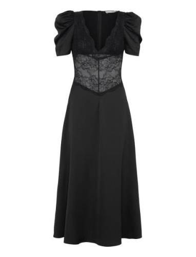 Francis Maxi Dress Maksimekko Juhlamekko Black Love Lolita