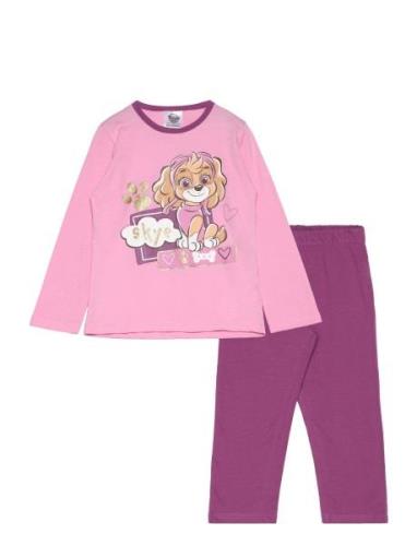 Pyjama Pyjamasetti Pyjama Pink Paw Patrol