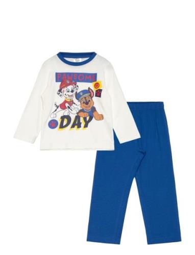 Pyjama Pyjamasetti Pyjama Blue Paw Patrol