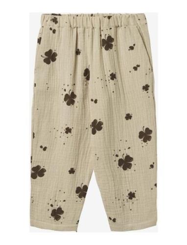 Clover Pant Bottoms Trousers Cream Fliink