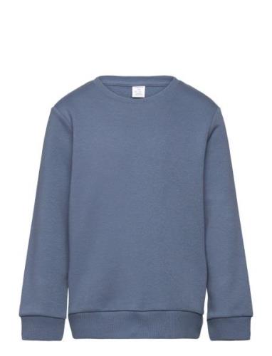 Sweatshirt Basic Tops Sweat-shirts & Hoodies Sweat-shirts Blue Lindex