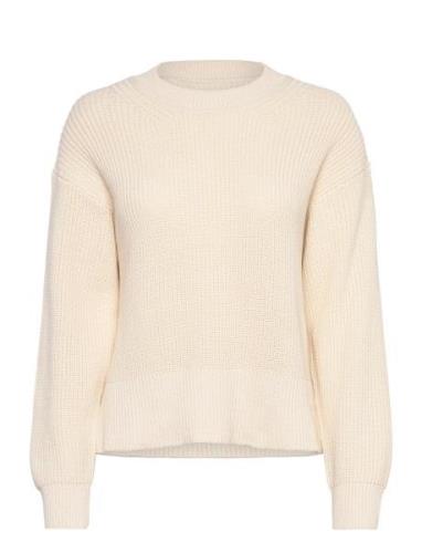 Lumapw Pu Tops Knitwear Jumpers Cream Part Two