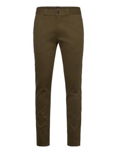 Chino_Slim Bottoms Trousers Chinos Green BOSS