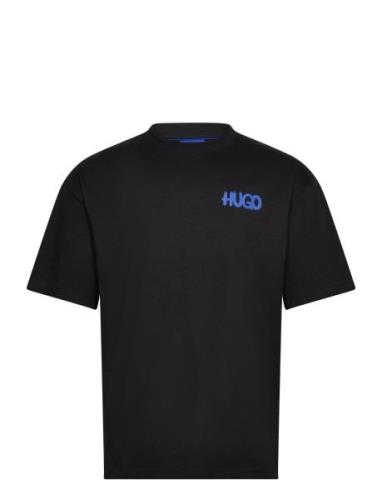 Nimayliti Tops T-shirts Short-sleeved Black HUGO BLUE