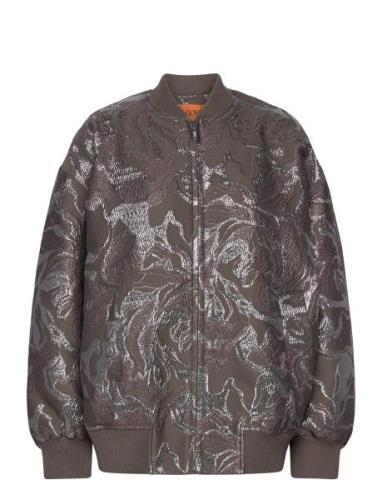 Volominous Bomber Jacket, 2269 Wove Bombertakki Brown STINE GOYA