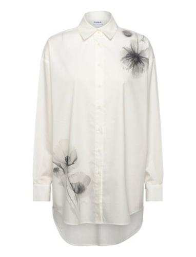 Osaka Tops Shirts Long-sleeved White Desigual