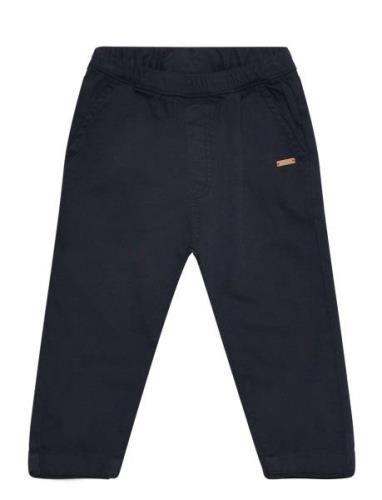 Pants Twill Bottoms Sweatpants Navy Minymo