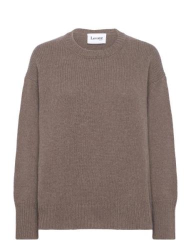 Lr-Perle Tops Knitwear Jumpers Brown Levete Room