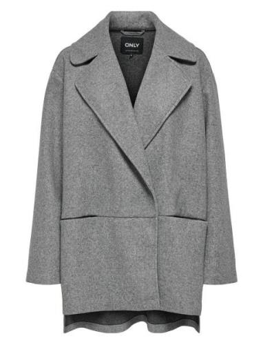 Onlnancy Life Loose Coat Cs Otw Ohut Pitkä Takki Grey ONLY