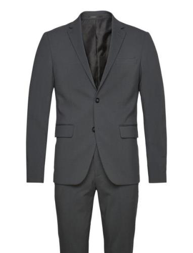 Plain Mens Suit Puku Grey Lindbergh