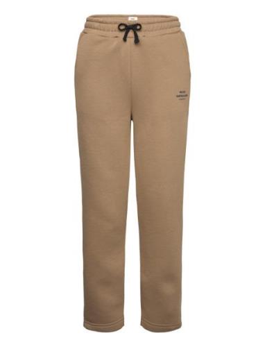 Standard Phil Pants Bottoms Sweatpants Beige Mads Nørgaard