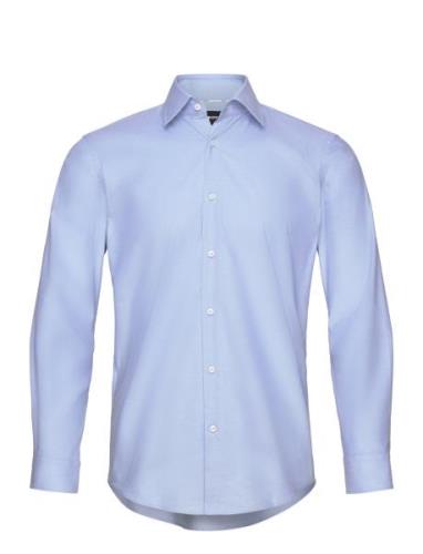 H-Joe-Kent-C1-214 Tops Shirts Business Blue BOSS