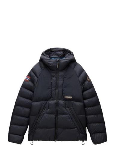 Moesa Puffer Jacket Vuorillinen Takki Topattu Takki Black Napapijri