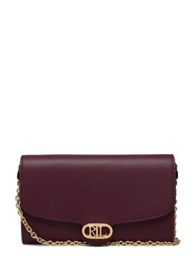 Leather Medium Adair Crossbody Bags Crossbody Bags Burgundy Lauren Ral...