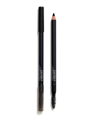 Gosh Eyebrow Pencil Kulmakynä Meikki Black GOSH COPENHAGEN