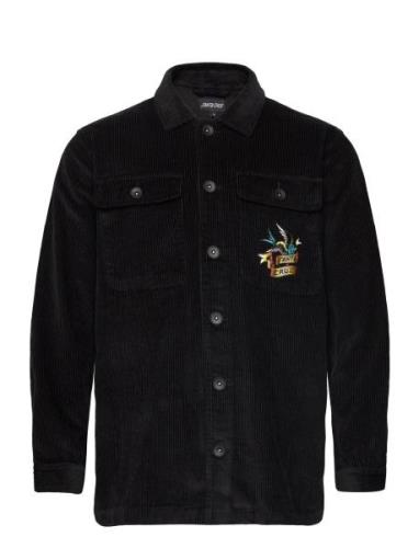 Sommer Sparrow Tops Overshirts Black Santa Cruz