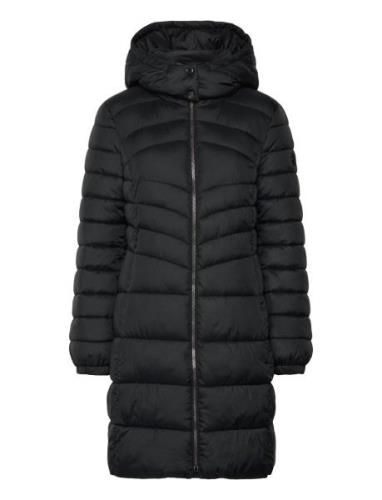 Coat Not Wool Topattu Pitkä Takki Black Gerry Weber Edition