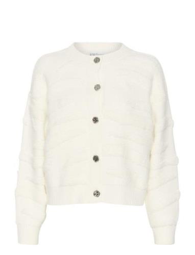 Kbrosanne Cardigan Tops Knitwear Cardigans White Karen By Simonsen