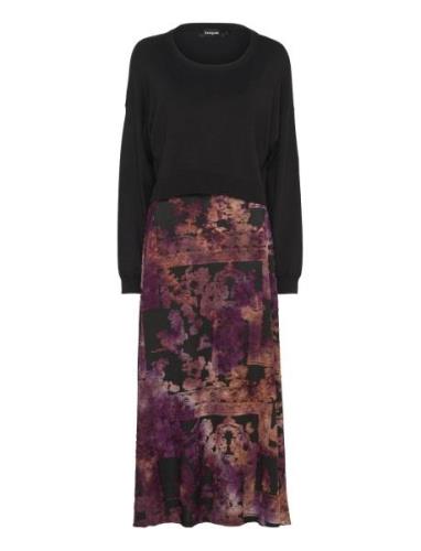 Rosy Polvipituinen Mekko Black Desigual