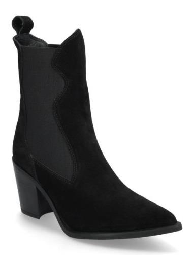 Maplebs Shoes Boots Ankle Boots Ankle Boots With Heel Black UNISA