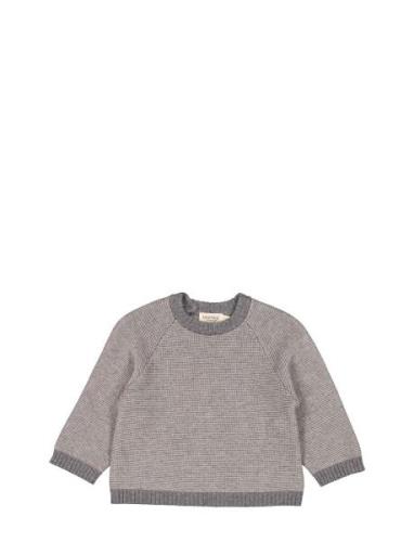 Torin B Tops Knitwear Pullovers Grey MarMar Copenhagen