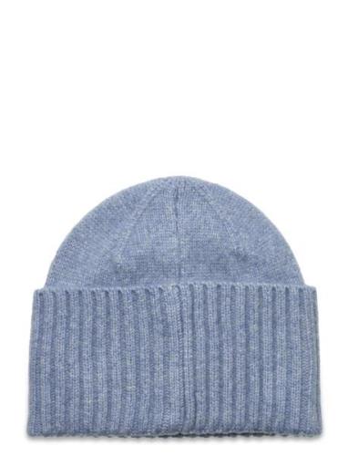 Pcmocca Hood Noos Bc Accessories Headwear Beanies Blue Pieces