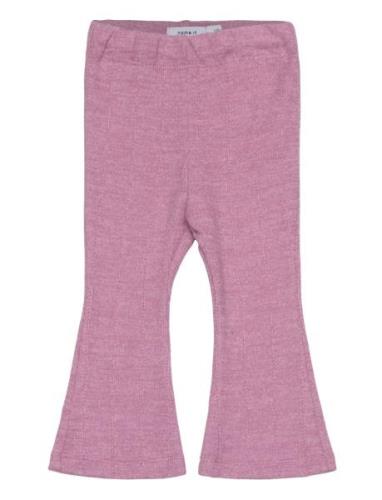 Nmforose Flare Pant Bottoms Trousers Pink Name It