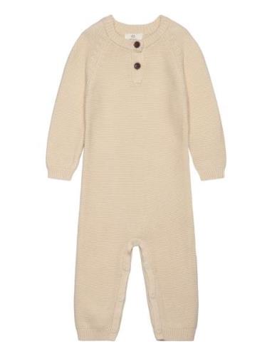 Classic Cotton Baby Full Body Pitkähihainen Body Beige Copenhagen Colo...