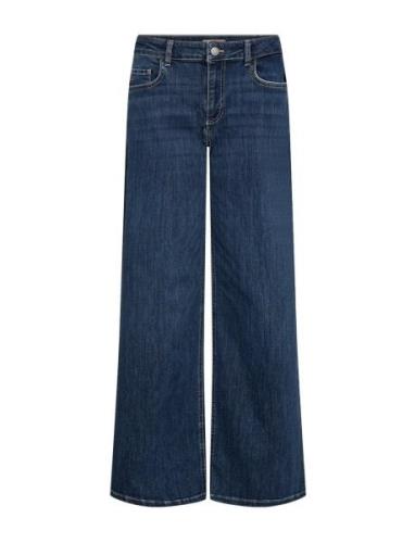 Sc-Kimberly Bottoms Jeans Wide Navy Soyaconcept