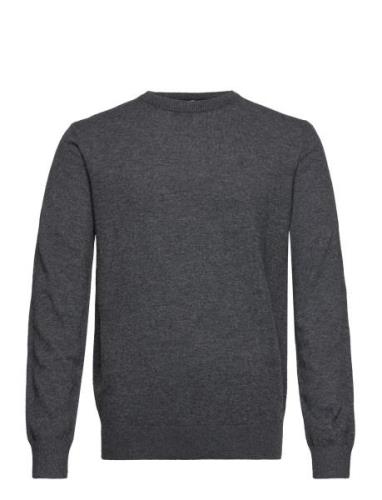 Inpillen Tops Knitwear Round Necks Grey INDICODE