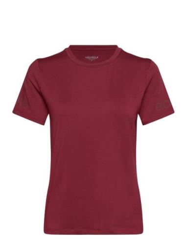 Borg T-Shirt Sport T-shirts & Tops Short-sleeved Burgundy Björn Borg