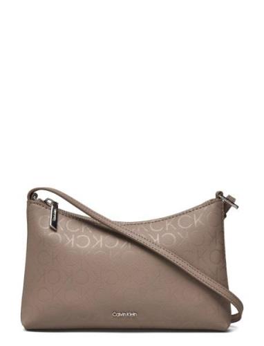 Ck Must Conv Crossbody_Mono Bags Crossbody Bags Brown Calvin Klein