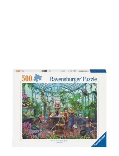 Greenhouse Mornings 500P Toys Puzzles And Games Puzzles Classic Puzzle...