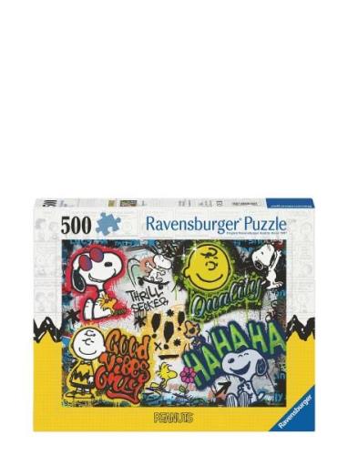 Snoopy And Friends 500P Toys Puzzles And Games Puzzles Classic Puzzles...