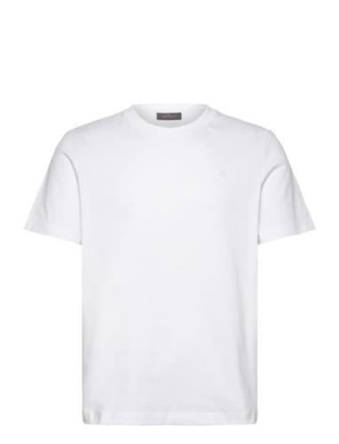 Blake Tee Tops T-shirts Short-sleeved White Morris