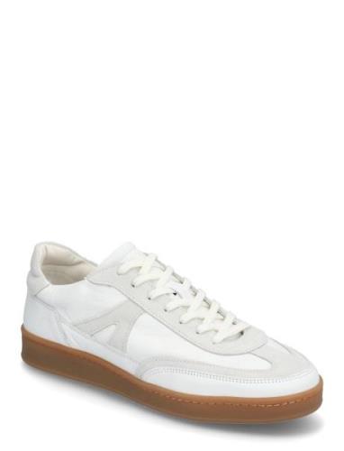 Liga - White Leather Matalavartiset Sneakerit Tennarit White Garment P...