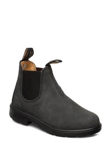 Bl 1325 Blunnies Kids Boot Bootsit Nauhalliset Saapikkaat Black Blunds...