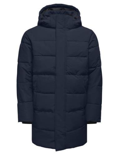 Onscarl Life Long Quilted Coat Otw Noos Vuorillinen Takki Topattu Takk...