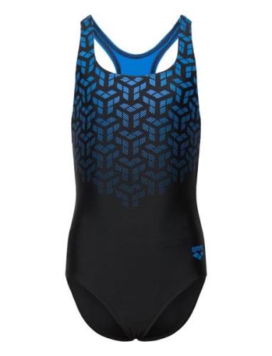 G Kikko V Swimsuit Swim Pro Back Black-Blue China Uimapuku Uima-asut B...