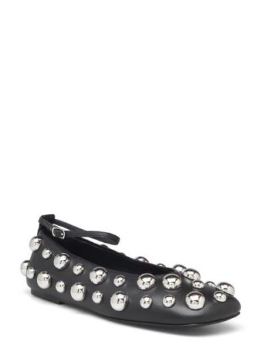 Studded Ballerina, 2293 Ballerina Ballerinat Black STINE GOYA