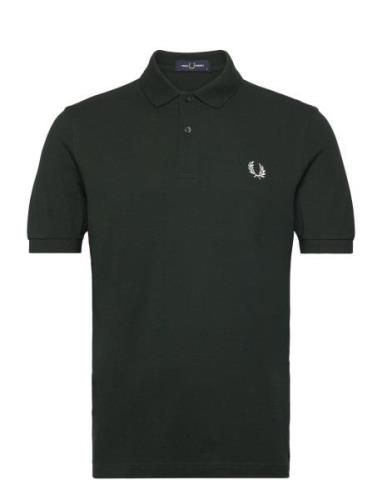 The Fred Perry Shirt Tops Polos Short-sleeved Green Fred Perry