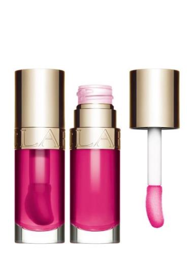 Lip Comfort Oil 02 Rasberry Huulikiilto Meikki Pink Clarins