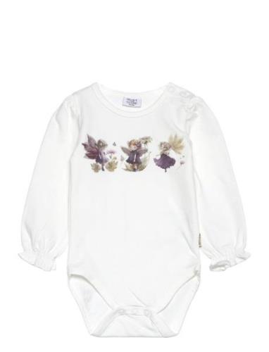 Hcbritt - Bodysuit Bodies Long-sleeved White Hust & Claire