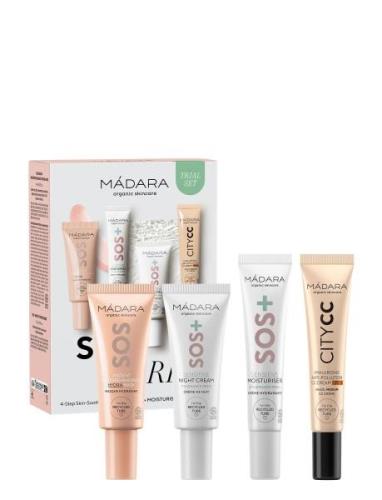 Sos Care 4-Step Skin-Soothing Routine Set Ihonhoitosetti MÁDARA