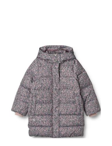 Puffer Coat Yrsa Toppatakki Navy Wheat