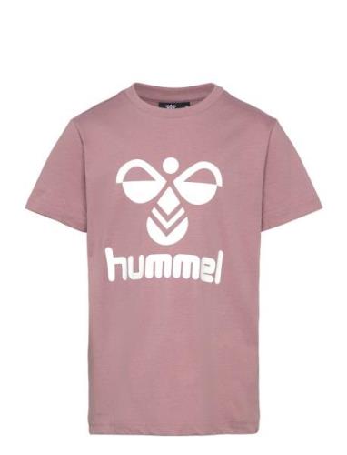 Hmltres T-Shirt S/S Sport T-shirts Short-sleeved Pink Hummel