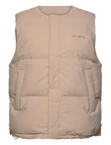 Montreal Puffer Vest Liivi Beige Les Deux