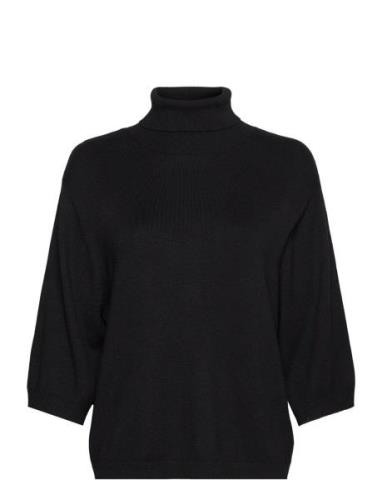 Tio Top Black L/Xl Tops Knitwear Jumpers Black Movesgood